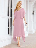 Numbersea Two-Piece A-line Mother of The Bride Dress Formal Party Gown Dress 28073