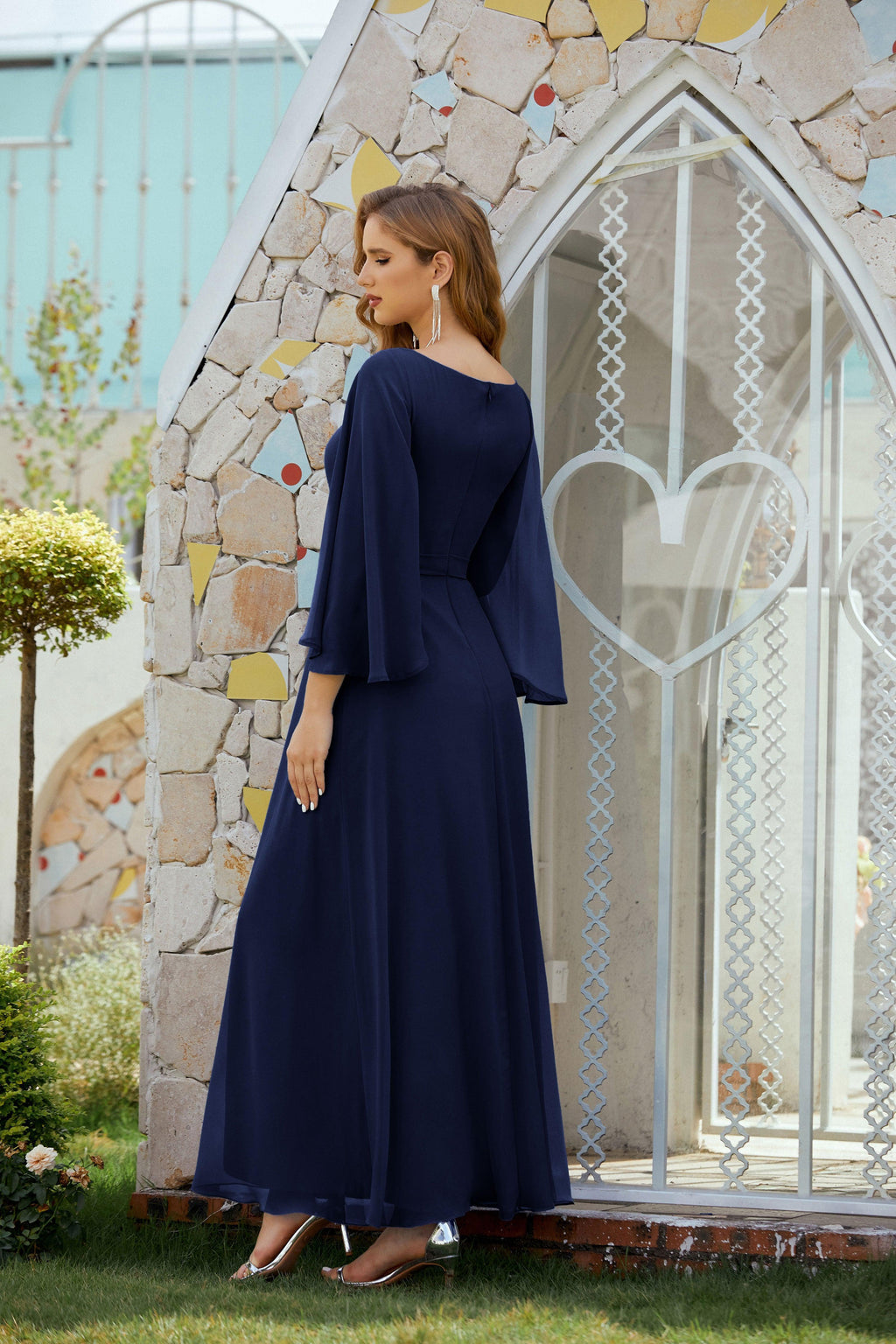 Numbersea Mother of The Bride Dresses Formal Prom Dress for Wedding Guest 28012