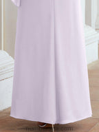 Numbersea Formal Party Gown Dress Long Mother of The Bride Dresses with Ruffle Cape 28026
