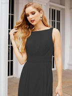 Numbersea Bridesmaid Dresses for Wedding Ruffles Long Formal Prom Gowns 28039
