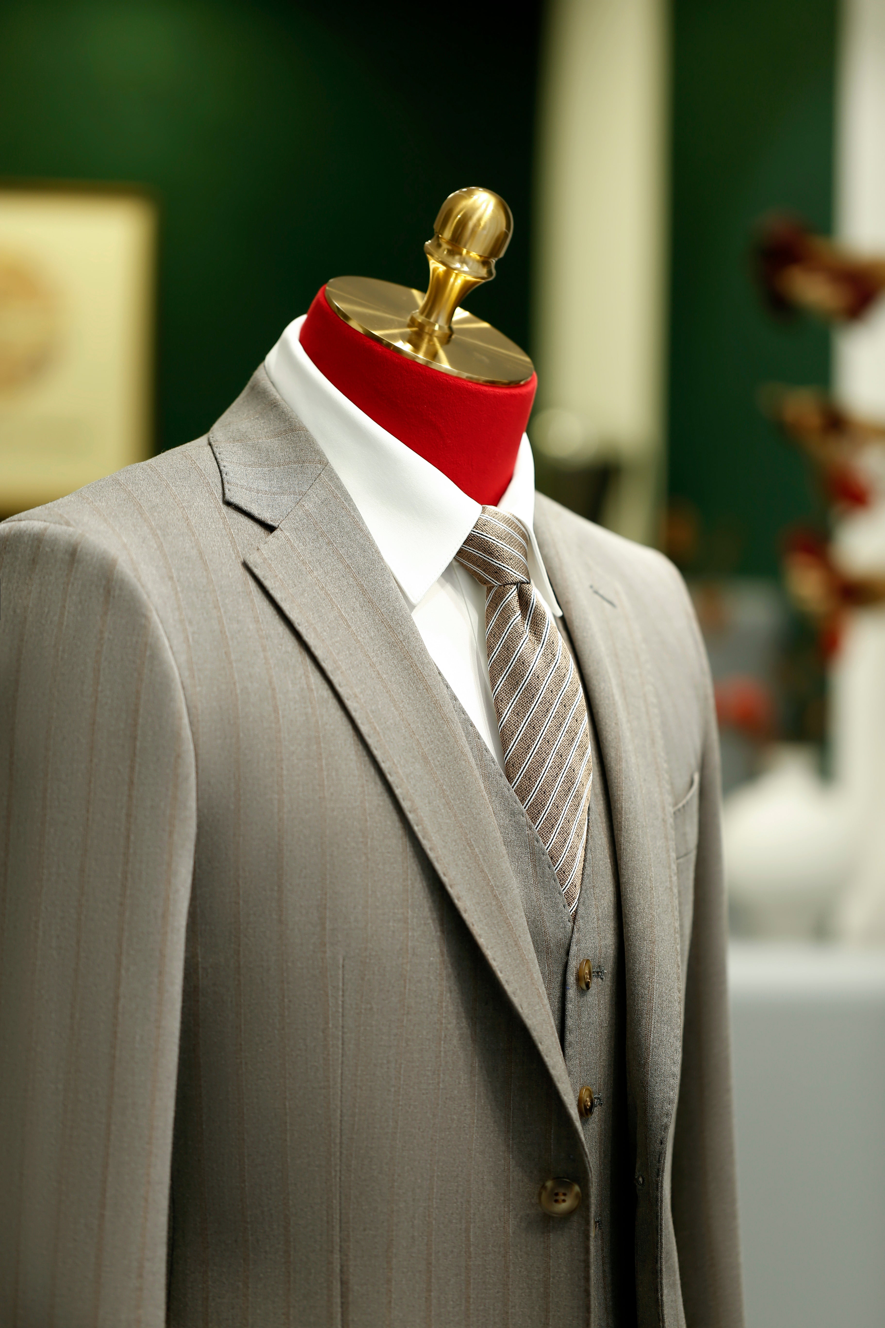 Diberon Men's Wedding Dress Business Formal Three-piece Slim Groomsman Groom Wedding Dress 9801