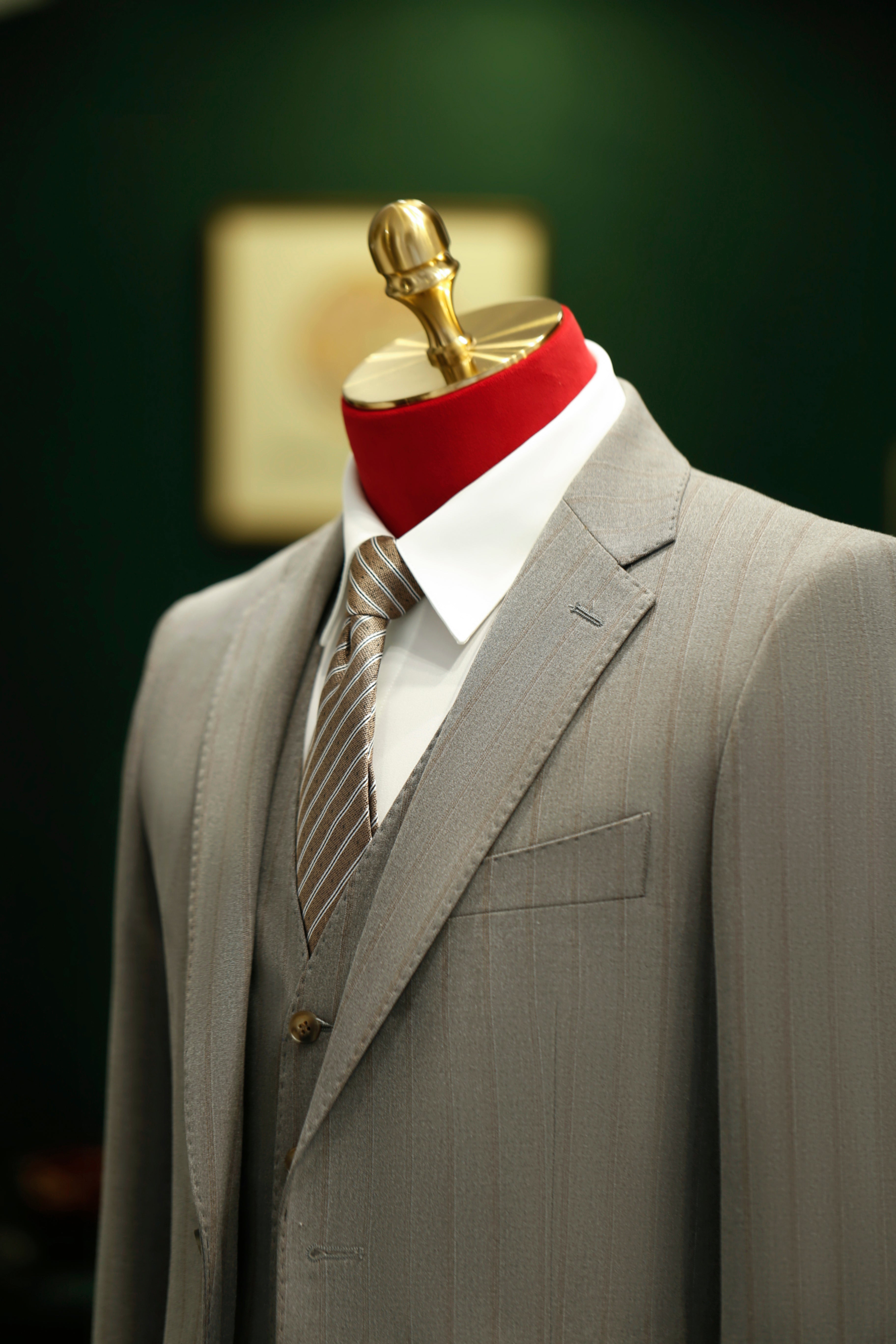 Diberon Men's Wedding Dress Business Formal Three-piece Slim Groomsman Groom Wedding Dress 9801