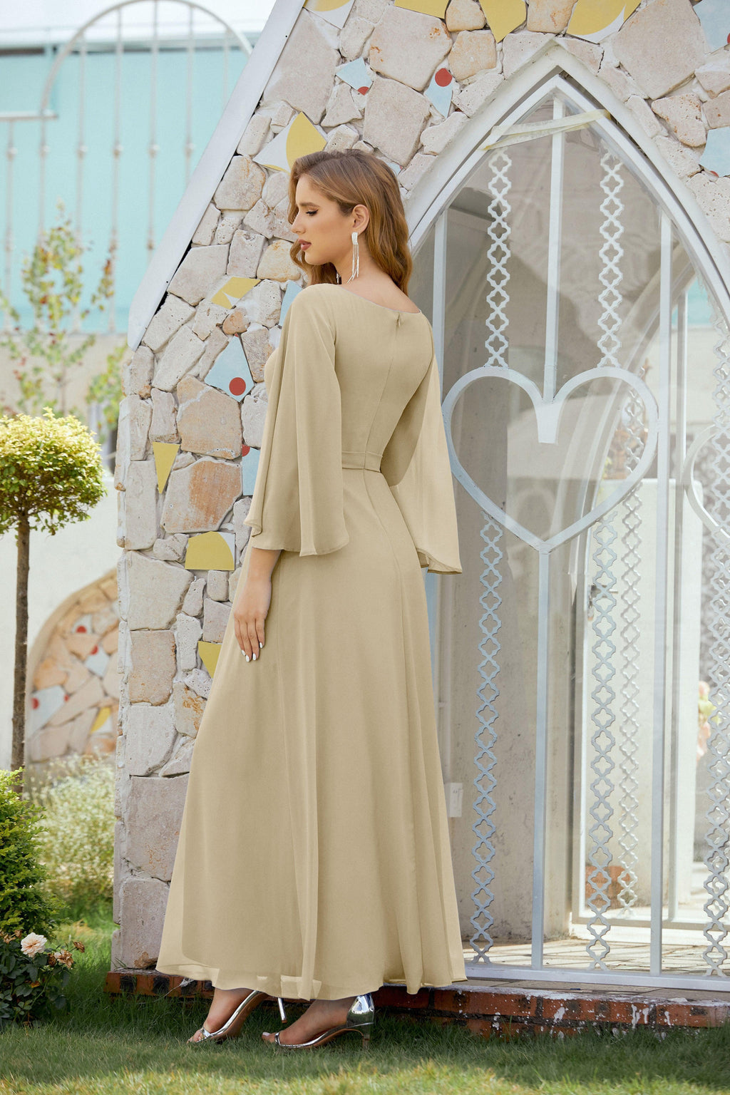 Numbersea Mother of The Bride Dresses Formal Prom Dress for Wedding Guest 28012