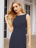 Numbersea Bridesmaid Dresses for Wedding Ruffles Long Formal Prom Gowns 28039
