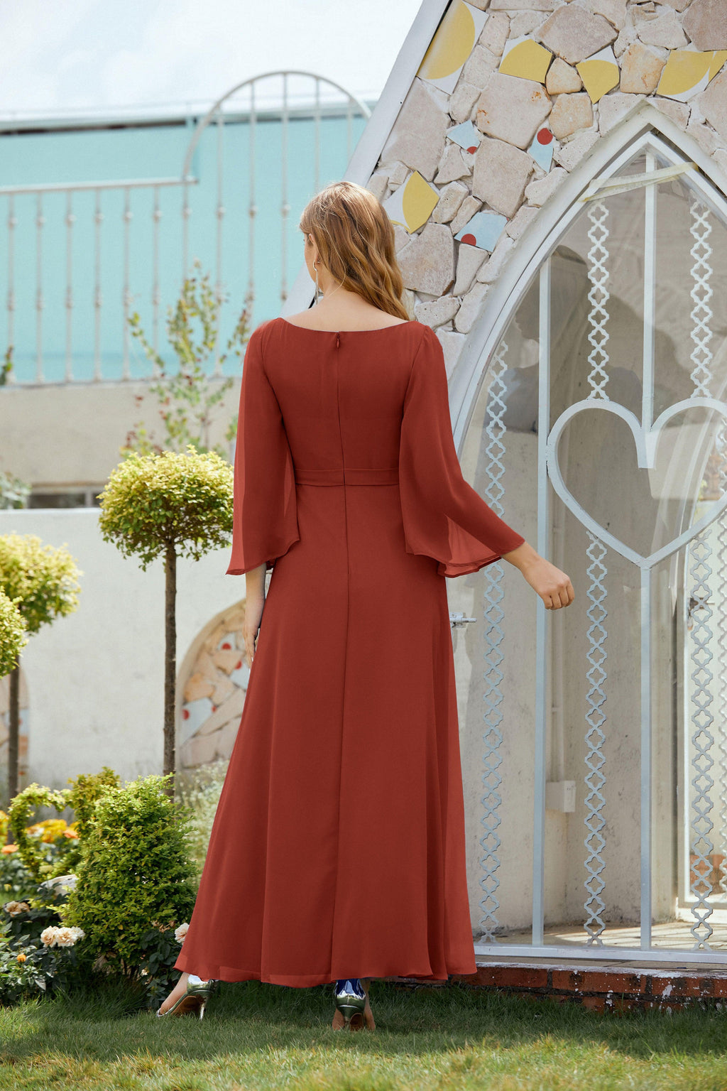 Numbersea Mother of The Bride Dresses Formal Prom Dress for Wedding Guest 28012