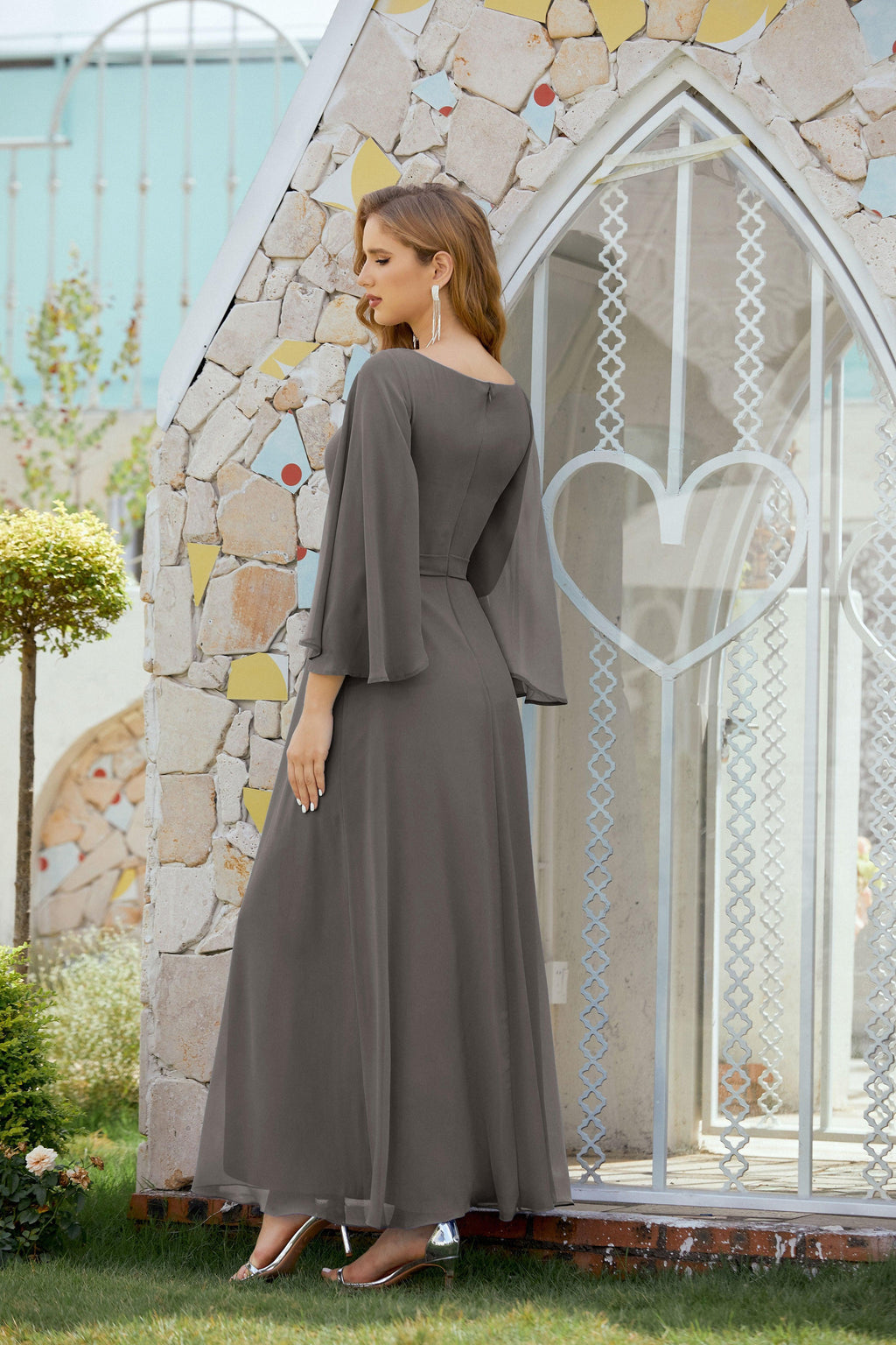 Numbersea Mother of The Bride Dresses Formal Prom Dress for Wedding Guest 28012