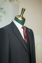 Diberon Men's Wedding Dress Business Formal Three-piece Slim Groomsman Groom Wedding Dress