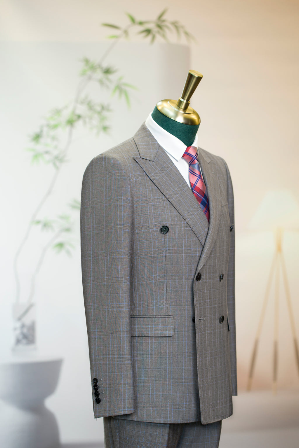 Diberon Men's Wedding Dress Business Formal Three-piece Slim Groomsman Groom Wedding Dress