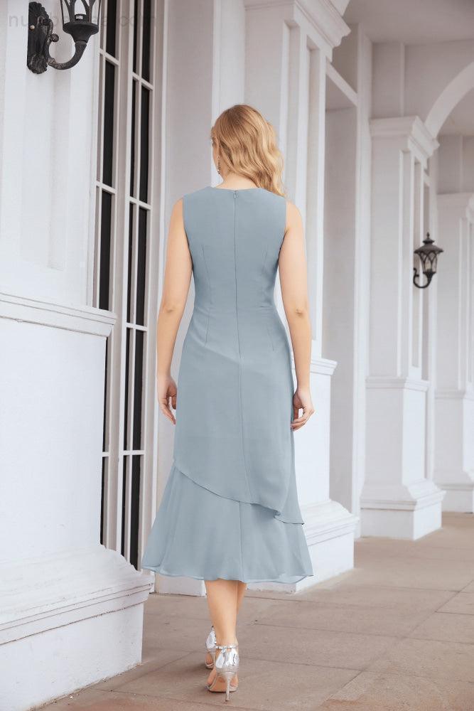 Numbersea Two-Piece A-line Mother of The Bride Dress Formal Party Gown Dress 28072
