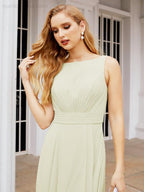 Numbersea Bridesmaid Dresses for Wedding Ruffles Long Formal Prom Gowns 28039