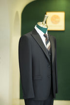 Diberon Men's Wedding Dress Business Formal Three-piece Slim Groomsman Groom Wedding Dress