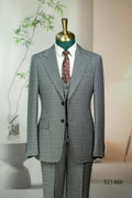 Diberon Men's Wedding Dress Business Formal Three-piece Slim Groomsman Groom Wedding Dress 921468