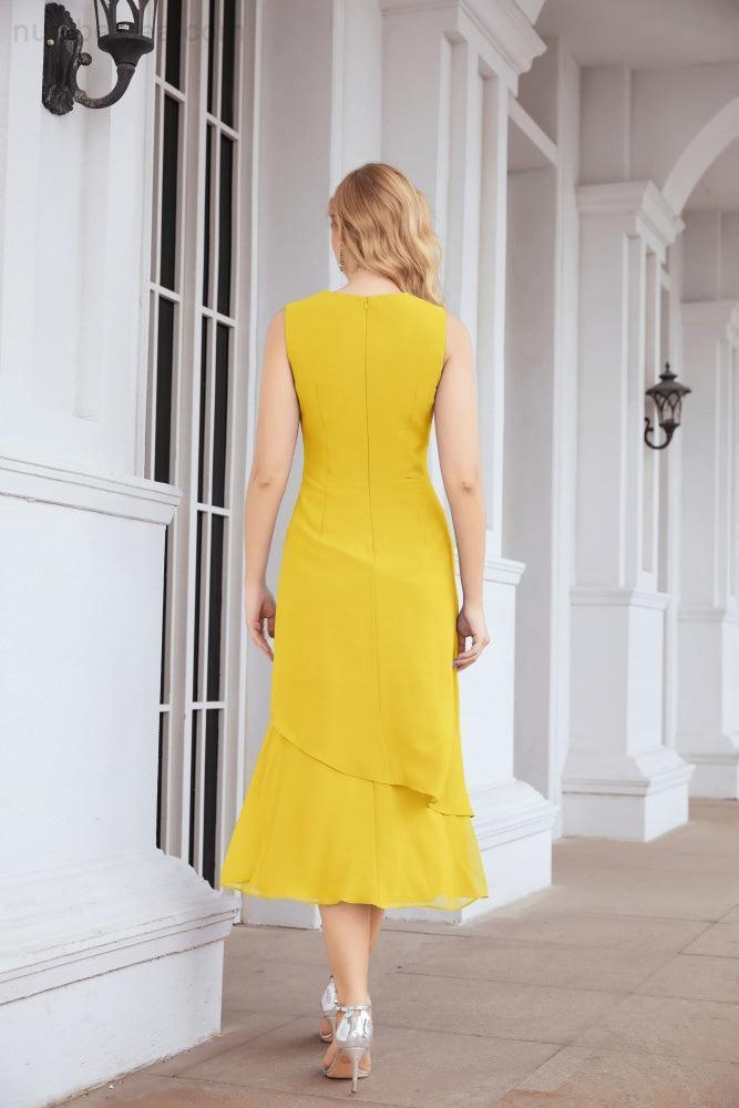 Numbersea Two-Piece A-line Mother of The Bride Dress Formal Party Gown Dress 28072