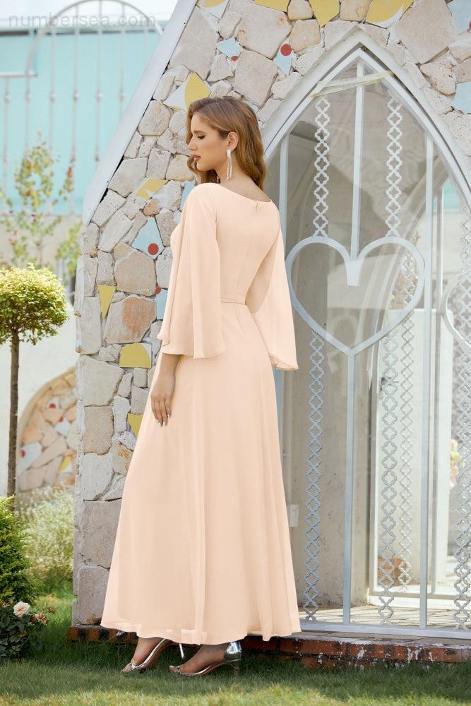 Numbersea Mother of The Bride Dresses Formal Prom Dress for Wedding Guest 28012