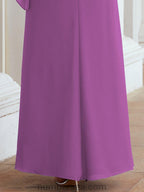 Numbersea Formal Party Gown Dress Long Mother of The Bride Dresses with Ruffle Cape 28026