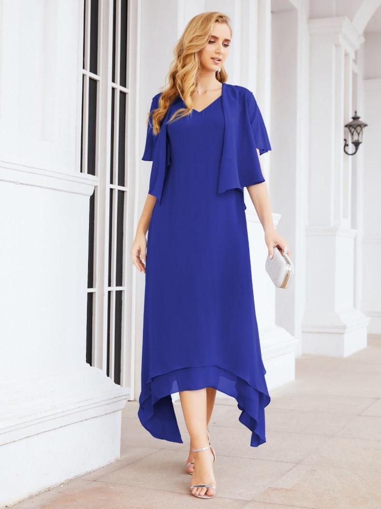 Numbersea Two-Piece A-line Mother of The Bride Dress Formal Party Gown Dress 28073