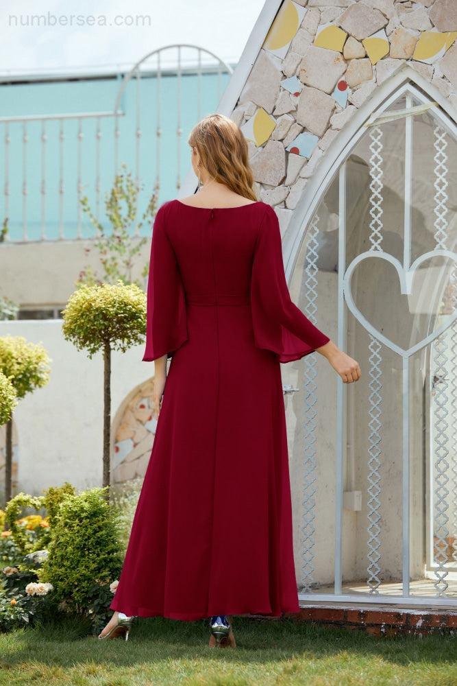 Numbersea Mother of The Bride Dresses Formal Prom Dress for Wedding Guest 28012