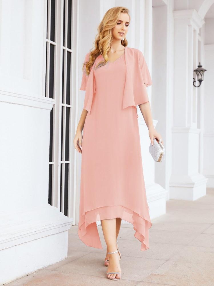 Numbersea Two-Piece A-line Mother of The Bride Dress Formal Party Gown Dress 28073