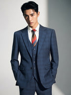 Diberon Men's Wedding Dress Business Formal Three-piece Slim Groomsman Groom Wedding Dress