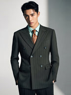 Diberon Men's Wedding Dress Business Formal Three-piece Slim Groomsman Groom Wedding Dress 9607