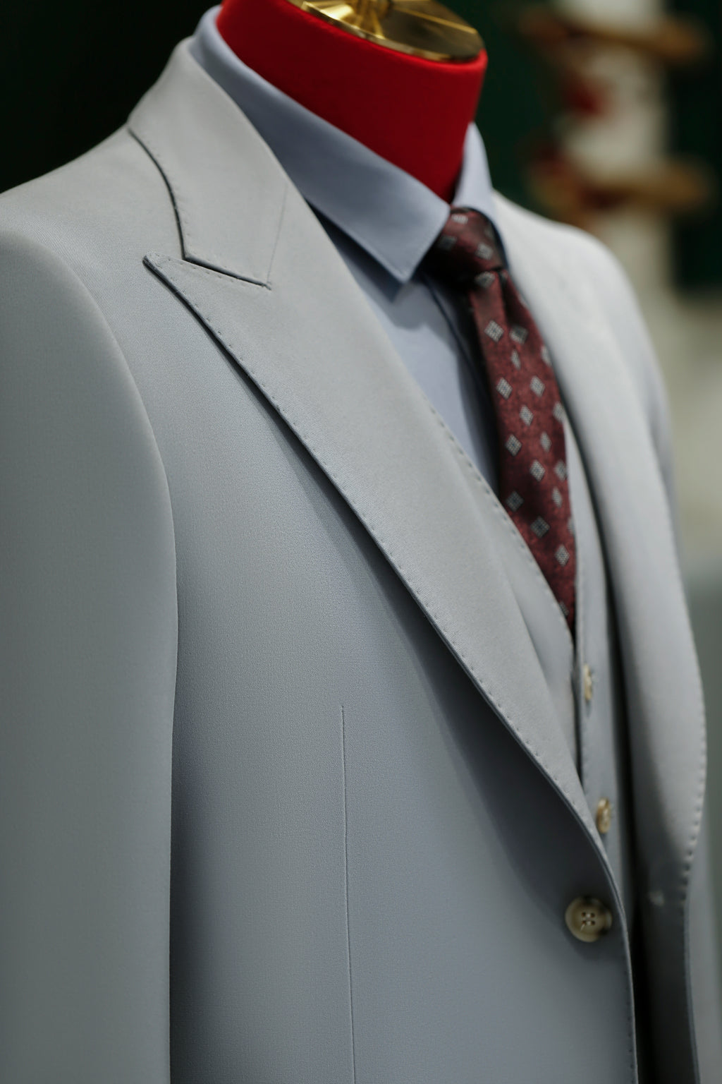 Diberon Men's Wedding Dress Business Formal Three-piece Slim Groomsman Groom Wedding Dress  9603
