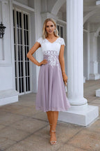 Lace Chiffon Lace Bridesmaid Dress Prom Dress PartyGown  28120