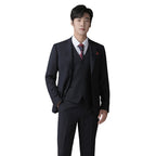 High end customized dress hall men's wedding suit wool high-end craftsmanship suit set tailor-made