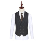 Men's black flat collar suit jacket, exquisite groom's suit, wedding suit, formal dress, groomsman's suit customization