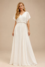 Rutipo Ivory Trumpet/Mermaid Sweetheart Sleeveless Lace Chapel Train Wedding Dresses With Appliques Lace Back Hole