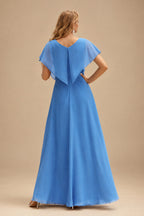 Rutipo As Picture A-Line Sweetheart Short Sleeves Sequined Sweep Train Wedding Dress