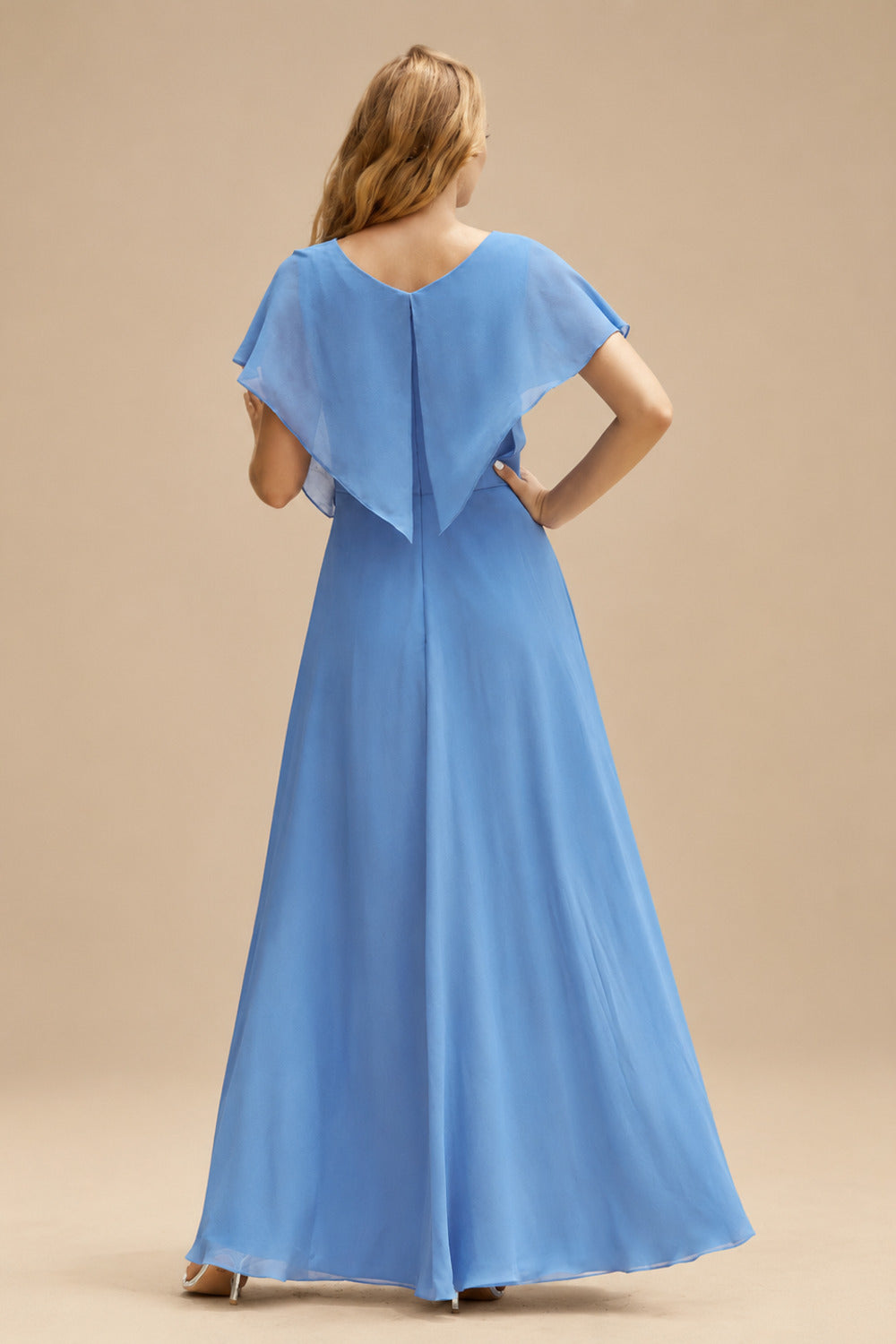 Rutipo As Picture A-Line Halter Sleeveless Sweep Train Sequined Wedding Dresses