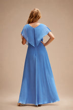 Rutipo As Picture Plus Size A-Line V-Neck Sweep Train Tulle Wedding Dresses With Appliques Lace
