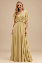 Rutipo Gold Sheath/Column Strapless Short/Mini Lace Wedding Dresses With Beading/Sequins