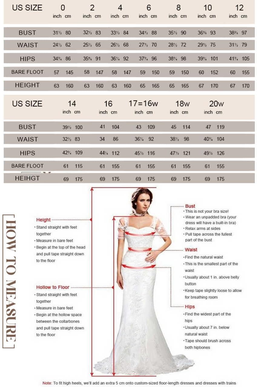 Floral lace corset mini dress size chart